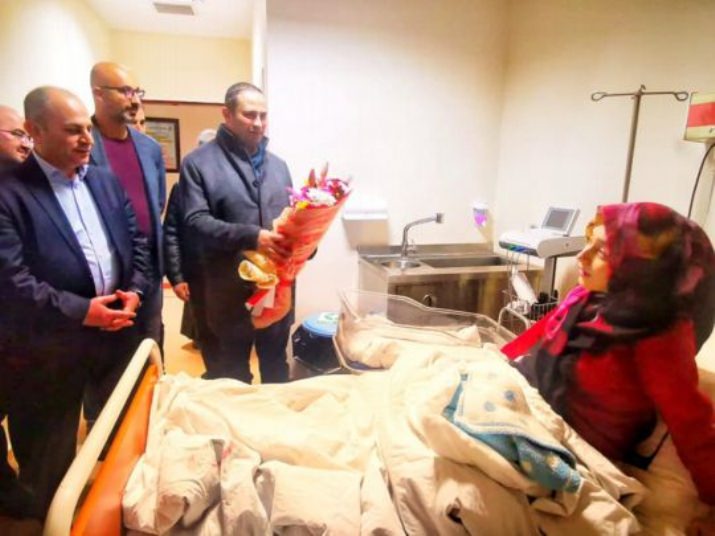 Erzincan’da Yeni Yılın İlk Bebeği